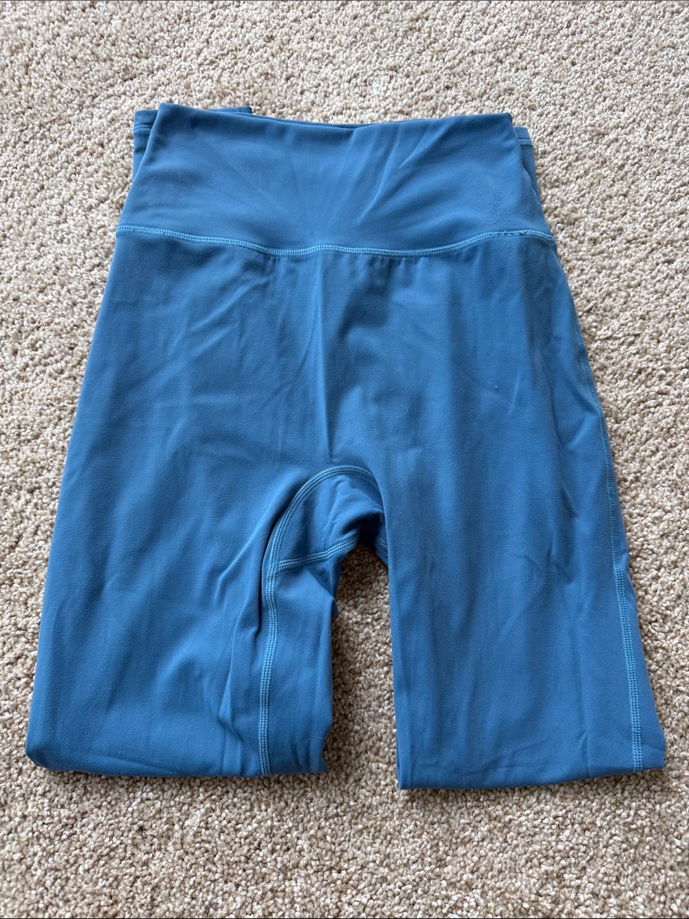 BuffBunny High-Waist Teal Active Shorts